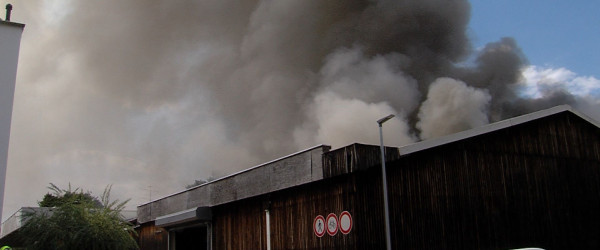 Ein Jahr nach Großbrand in Metzingen (Quelle: RIK)