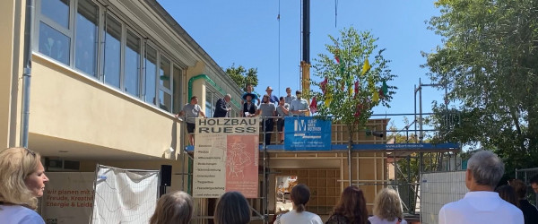 Richtfest in Grafenberg (Quelle: RIK)